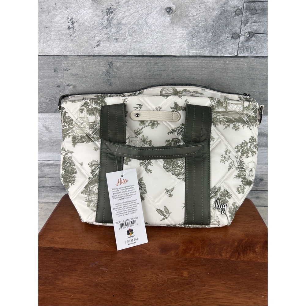 LUG Dory EL Storybook Olive Crossbody